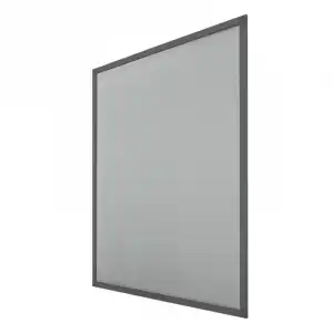 Pantalla de vuelo marco de aluminio gris 80x100