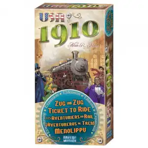 Asmodee ¡Aventureros al Tren! USA 1910 Juego de Mesa
