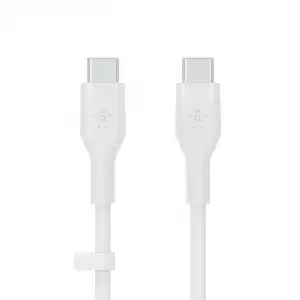 Belkin - Cable De Silicona Boost Charge Flex De USB-C A USB-C De 2 Metros Negro