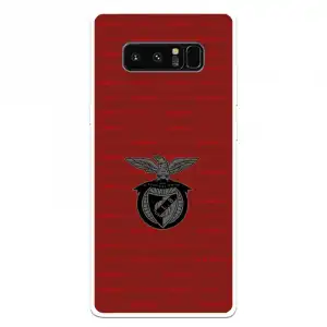 Funda Para Samsung Galaxy Note8 Del Escudo Fondo Granate - Licencia Oficial Benfica