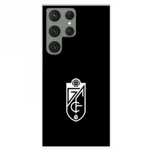 Funda Para Samsung Galaxy S23 Ultra Del Granada Cf Escudo Fondo Negro - Licencia Oficial Granada Cf