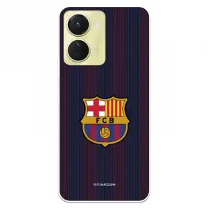 Funda Para Vivo Y16 Del Fc Barcelona Rayas Blaugrana - Licencia Oficial Fc Barcelona