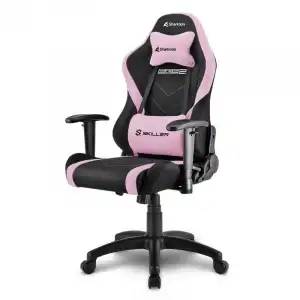 Sharkoon Skiller SGS2 Jr Silla Gaming Infantil Negro/Rosa