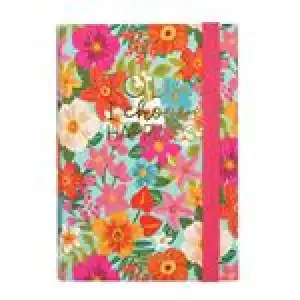 Agenda 2023/2024 Legami S día por página 16 meses Flowers multilingüe
