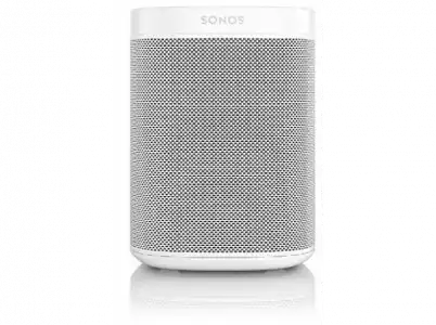 Altavoz - Sonos One, Wi-Fi, Asistente virtual, Alexa, Blanco
