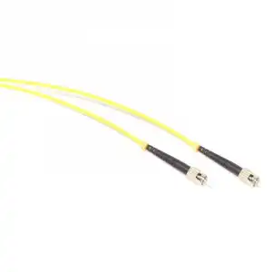BeMatik Cable de Fibra Óptica ST/APC a ST/APC Monomodo Simplex 9/125 OS2 3m