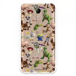 Funda Oficial Disney Toy Story Siluetas Transparente - Toy Story Para Lg K11