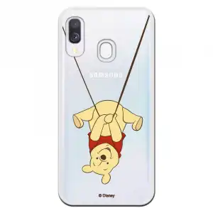 Funda Para Samsung Galaxy A40 Oficial De Disney Winnie Columpio - Winnie The Pooh