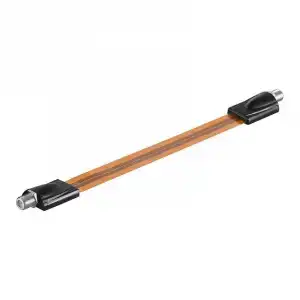Goobay Cable Antena Pasante Plano para Ventana 20cm