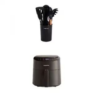 Pack Fryer Air Pro Compact 3.5 L + Set De Utensilios De Cocina