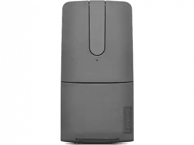 Ratón inalámbrico - Lenovo Yoga Mouse con Presentador Láser, Inalámbrico por receptor o Bluetooth, Gris Hierro