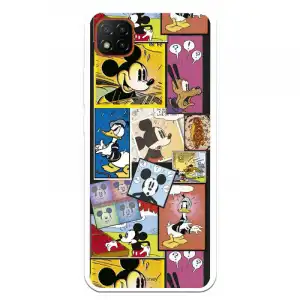 Funda Para Xiaomi Redmi 9c Oficial De Disney Mickey Comic - Clásicos Disney
