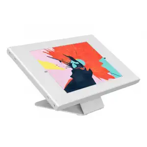 Kimex Soporte de Mesa/Pared Blanco para Tablet iPad 9.7"-10.2"/Pro 10.5"/Samsung Tab A 10.1"