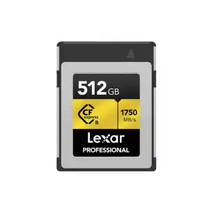 Lexar - Tarjeta De Memoria Professional CFexpress Tipo B Serie Gold 512 GB