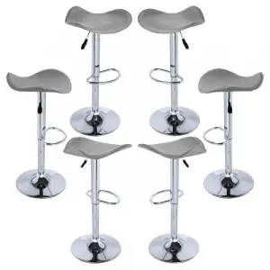 Packs Taburetes Altos - Pack 6 Taburetes Rox - Gris