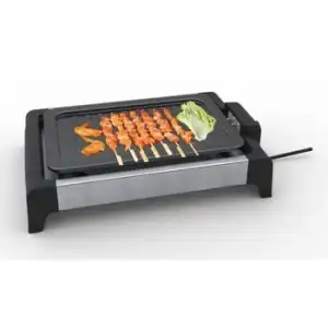 Parrilla Eléctrica - Negra E Inoxidable Triomph Etf1493