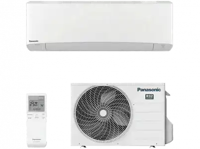 Aire acondicionado - Panasonic KIT-Z50-ZKE Etherea Z, Split 1x1, 4300 fg/h, WiFi, Bomba de calor, Blanco