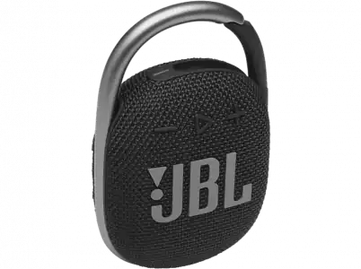Altavoz inalámbrico - JBL Clip 4, 5 W, 10 horas, Bluetooth 5.1, IP67, Clip&Play, Negro