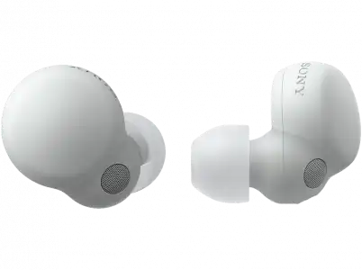 Auriculares True Wireless - Sony WFLS900N, LinkBuds S, Cancelación de ruido (Noise Cancelling), Hi-Res, Google Assistant, Alexa, Siri, 20 h, Blanco