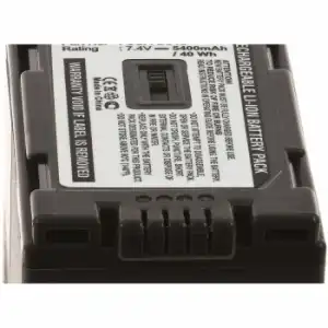 Batería Para Panasonic Ag-dvx100a 5400mah, 7,4v, 5400mah/39,9wh, Li-ion, Recargable