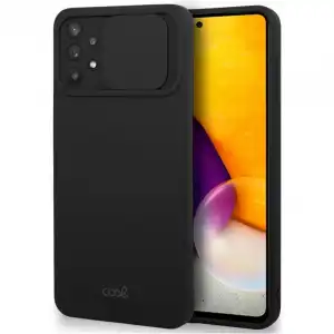 Cool Funda con Protección de Cámara Negra para Samsung Galaxy A72