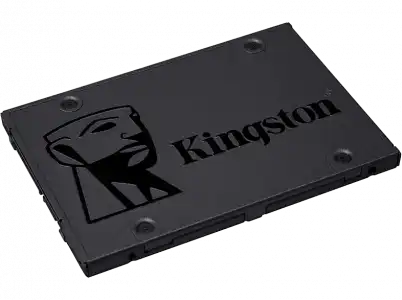 Disco duro SSD 960 GB - Kingston A400, 2.5", SATA III, Lectura 500 MBs, Negro
