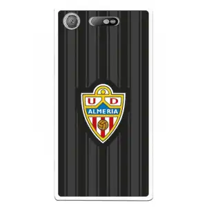 Funda Oficial Ud Almería Fondo Negro Para Sony Xperia Xz1