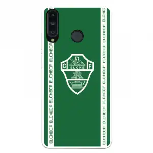 Funda Para Huawei P30 Lite Del Elche Cf Escudo Fondo Verde Escudo Fondo Verde - Licencia Oficial Elche Cf