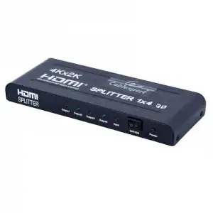 Gembird DSP-4PH4-02 Divisor de HDMI 4 Puertos Negro