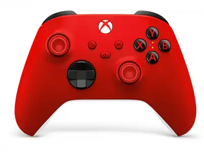 Mando inalámbrico - Microsoft Xbox Controller Wireless QAU-00012, Para Xbox, Bluetooth, Pulse red