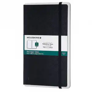 Moleskine Paper Tablet Cuaderno para Bolígrafo Digital 176 hojas Liso Negro