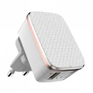 Osca Connect OC1204Q Cargador 2 USB 2.4A Auto ID