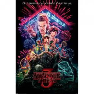 Pyramid Maxi Póster Stranger Things Verano del 85 91.5x61cm