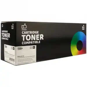 Tinvend Cartucho de Tóner Compatible con Brother TN2220 Negro