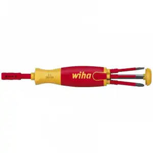 Wiha Destornillador con 6 Puntas Cargador Liftup Phillips Eléctrico