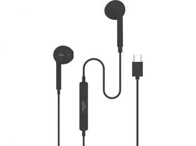 Auriculares de botón - Vieta Pro Homy, Auricular botón, Con micrófono, Type C, Negro