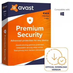 Avast Premium Security 1 PC 1 Año Descarga Digital