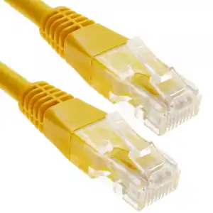 BeMatik Cable de Red UTP RJ45 Cat.6 1m Amarillo