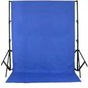 Bresser BR-D246 Soporte de Fondo con Telón 3x6m Azul Croma
