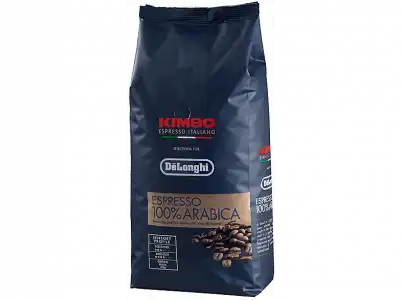 Café en grano - De'Longhi Kimbo Gold, 1kg, 100% Arábica