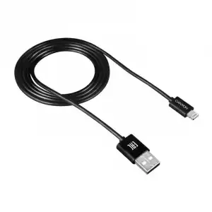 Canyon CNE-CFI1B Cable Lightning a USB 2.0 Macho/Macho 1m Negro