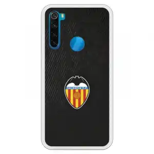 Funda Para Xiaomi Redmi Note 8 Del Valencia Franjas Negras - Licencia Oficial Valencia Cf