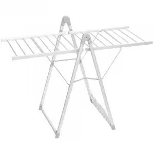 Homcom Tendedero Eléctrico Plegable Con Alas 230 W Secador De Ropa Con Zapatero