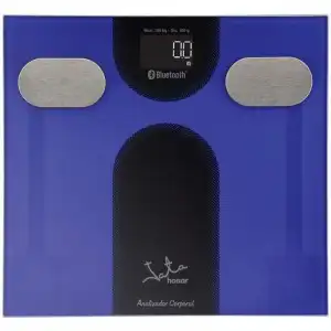 Jata 523 Báscula de Baño Digital Inteligente con Cinta Antropométrica Azul