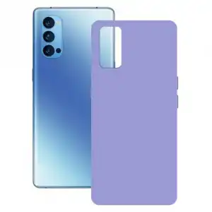 Ksix Funda Flexible para Oppo Reno4 Pro 5G Lavanda
