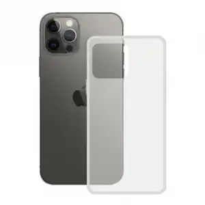 Ksix Funda Semirrígida TPU para iPhone 12/12 Pro Transparente Bulk