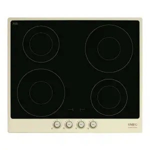 Smeg - Placa De Inducción 4 Zonas De Cocción - SI764POM