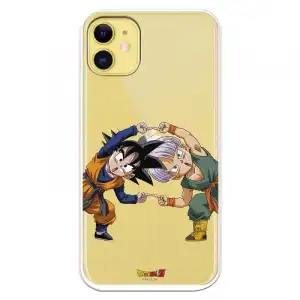Funda Oficial de Dragon Ball Goten y Trunks Fusión para iPhone 11