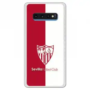 Funda Oficial Sevilla Escudo Bicolor Para Samsung Galaxy S10 Plus