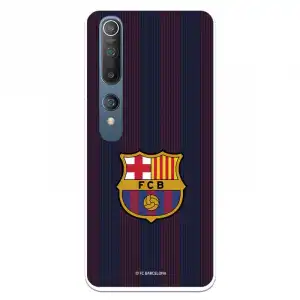 Funda Para Xiaomi Mi 10 Pro Del Barcelona Rayas Blaugrana - Licencia Oficial Fc Barcelona